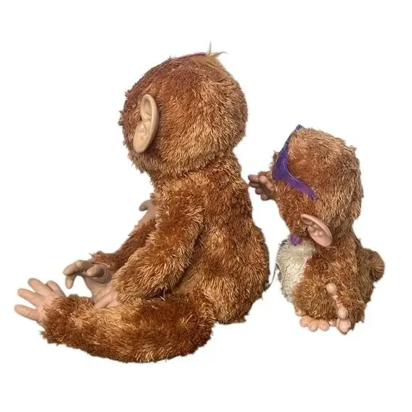 FurReal Friends Cuddles 16” My Giggly Talking Monkey Baby